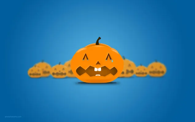 Crying pumpkin