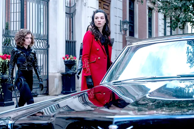 Шпалери «Кришталевий очерет» із Кемрен Бікондовою в серіалі «Готем S4». 2K