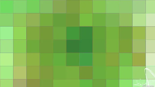 cuadrados verdes