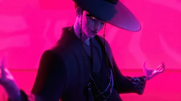 Verfluchten Dämon 'Jinu' | K-Pop Dämonjeeër (Film) 4K Tapeten