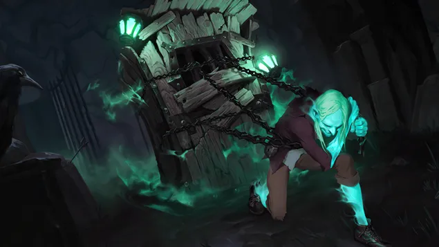 Cursed Keeper (Legends of Runeterra) - League of Legends (LOL) 4K טפט