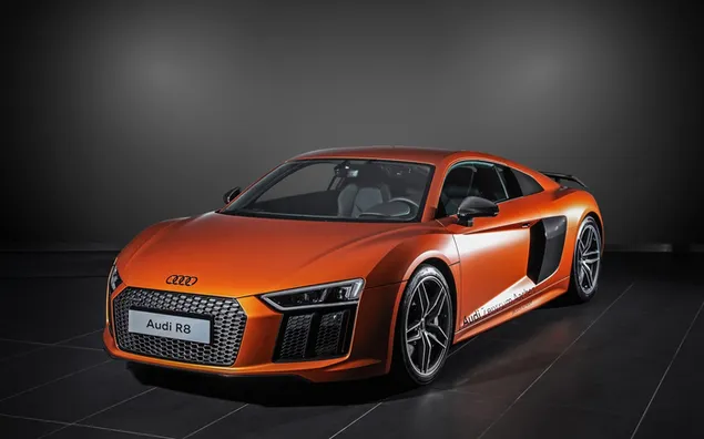 Custom Audi R8 bildesign 2K baggrundsbillede
