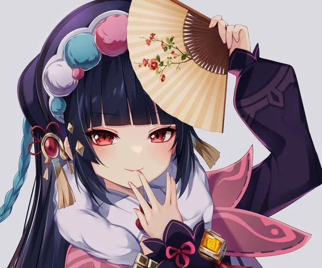 jolie fille animee yunjin | impact genshin telechargement