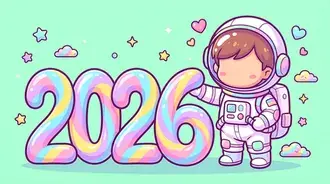 oslava roztomileho astronauta 2026: rozkosne vesmirne dobrodruzstvi stahnout