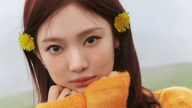 สาวผมสีน้ำตาลน่ารัก 'Ningning' จาก Aespa | มิวสิกวิดีโอเพลง 'Live My Life' 4K วอลเปเปอร์