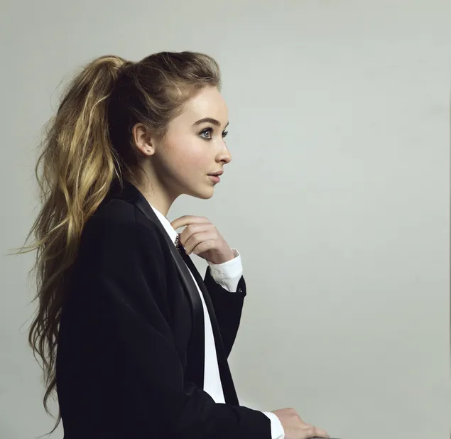 Taustakuva Söpö julkkis "Sabrina Carpenter" - yhdysvaltalainen näyttelijä 4K