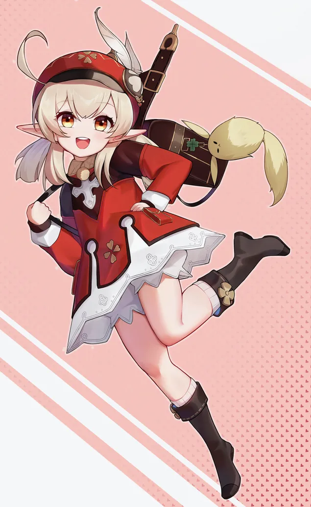 mila ta bozhevil'na divchinka kli | genshin impact zavantazhiti