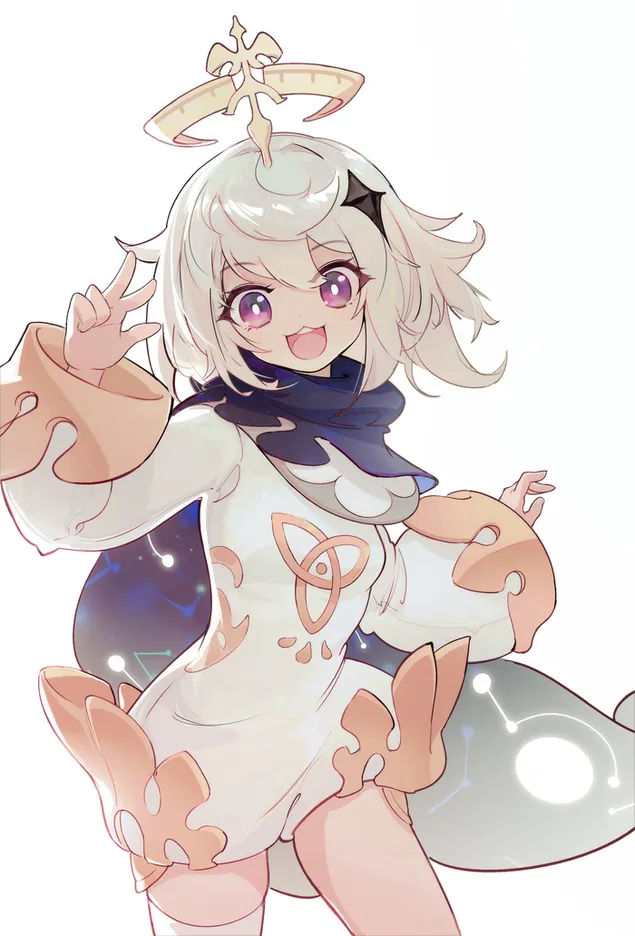 萌妹子皮亞蒙 (Ganshin Impact) 2K 壁紙