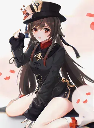 Cute Hu Tao kepolosan yang cantik | Dampak Ganshin 2K wallpaper
