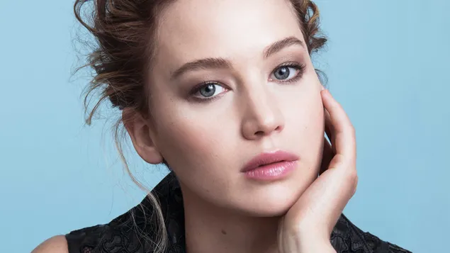 prezemete simpatichna ,,dzhenifer lorens'' (litse odblisku) | amerikanska akterka