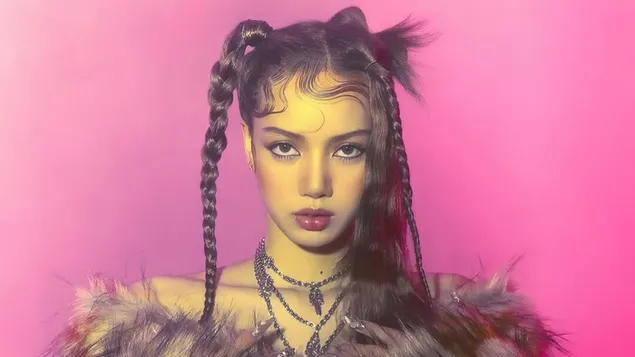 ألبوم سولو لاول مرة لطيف "ليزا" | "Lalisa" MV التقطت الصور 4K خلفية