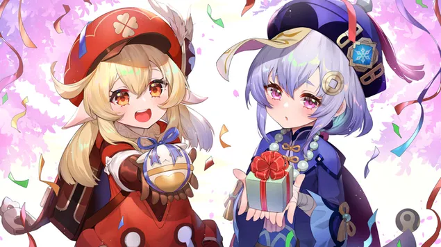 mila divchinka otrimala podarunok | genshin impact zavantazhiti