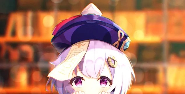 可愛的小女孩琪琪| 原神衝擊 2K 壁紙