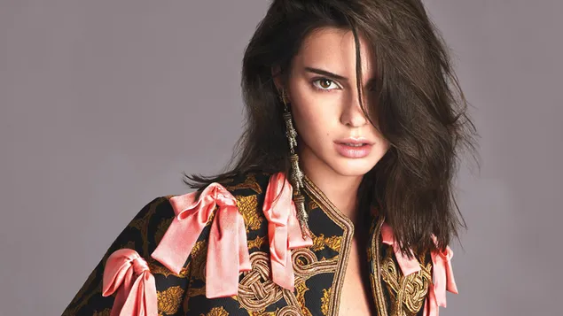 Linda modelo 'Kendall Jenner' | Sesión de fotos de Vogue EE. UU. 4K fondo de pantalla