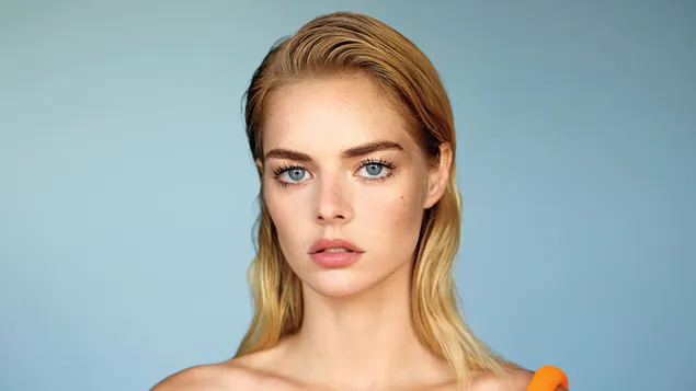 น่ารัก 'ทอผ้าซามาร่า' | นักแสดงสาวผมบลอนด์ชาวออสเตรเลีย 4K วอลเปเปอร์