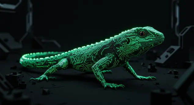 cyber reptil glow eroflueden