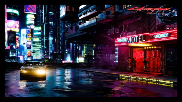Cyberpunk 2077 - CITY 8K 4K download