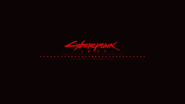 Video Game 'Cyberpunk 2077' [Logo Gelap] unduhan