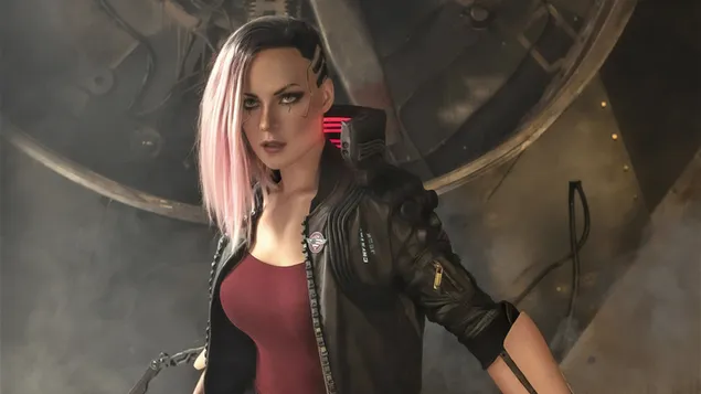 Hình nền Trò chơi điện tử 'Cyberpunk 2077' [Cô gái cosplay nữ V] 4K