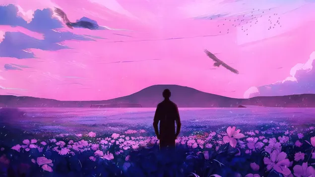 saibeopeongkeu | areumdaun jayeongwa honja issneun namja daunrodeu