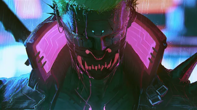 Cyberpunk Guy Mask