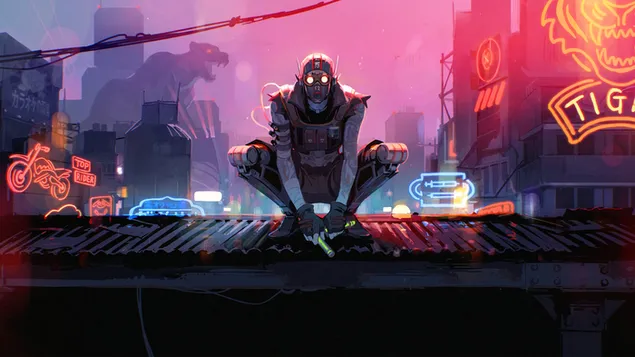 Cyberpunk 'Octane' - Apex Legends (Video Game) unduhan