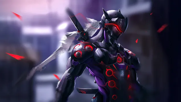 Cyborg 'Genji' - Overwatch (Trò chơi điện tử) tải xuống