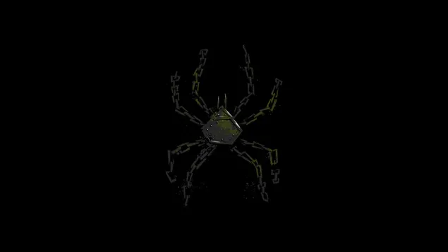 Logotip de Cyborg Spider-Man de Spider-Man: Across the Spider-Verse 4K fons de pantalla