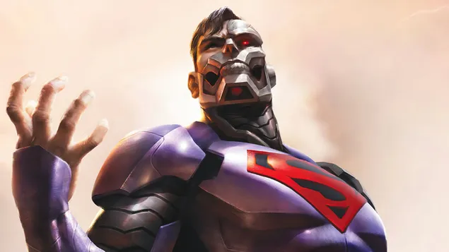 Cyborg Superman Supervillain 4K wallpaper