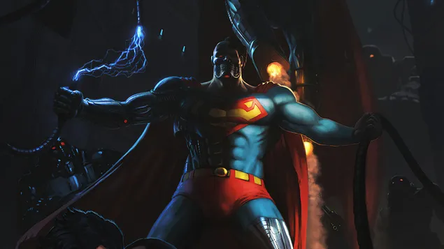 cluiche cyborg superman ioslodail