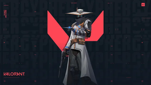 Cypher - Valorant [防暴视频游戏] 4K 壁纸