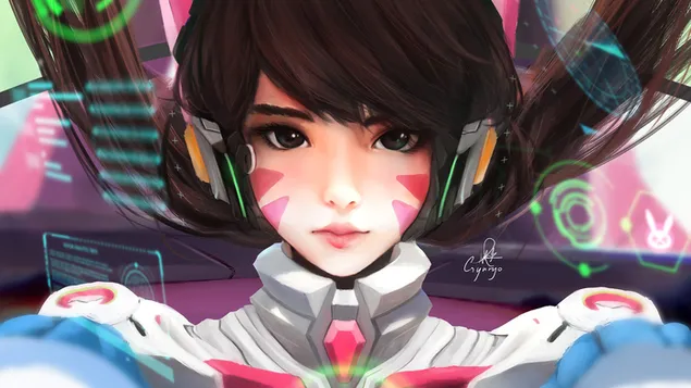 D.Va (Anime FA) - Overwatch (Video Game) download