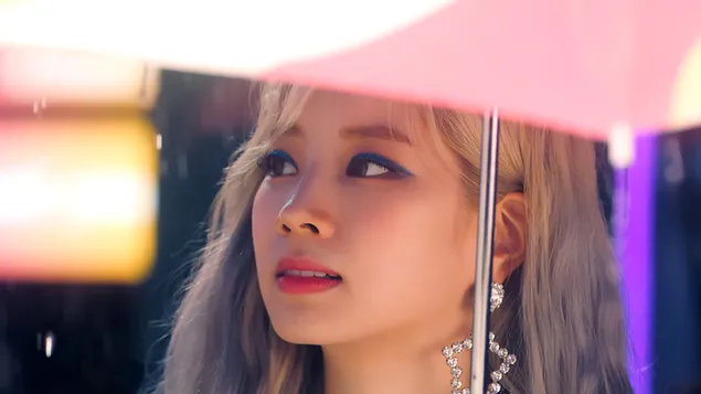 Dahyun dalam MV 'Feel Special' daripada Twice (Kugiran K-Pop) 4K kertas dinding