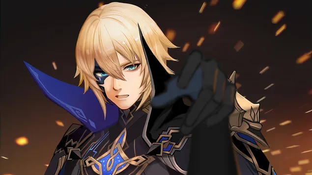 Dainsleif | Genshin Impact (วิดีโอเกมอะนิเมะ) 4K วอลเปเปอร์