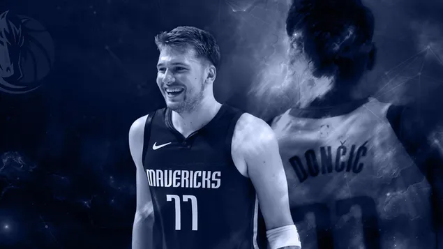 El jugador de baloncesto de los Dallas Mavericks, Luka Doncic. descargar