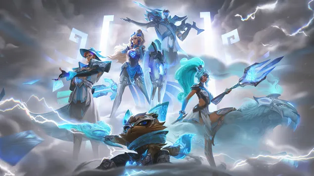 Damwon Champs Splash Art - League of Legends (LOL)