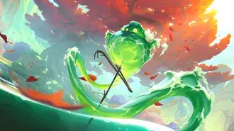 Tapeta Dancing Droplet (Legends of Runeterra) - League of Legends (LOL) 4K