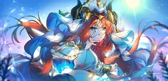 Estrella del baile Nilou | Impacto Ganshin 4K fondo de pantalla