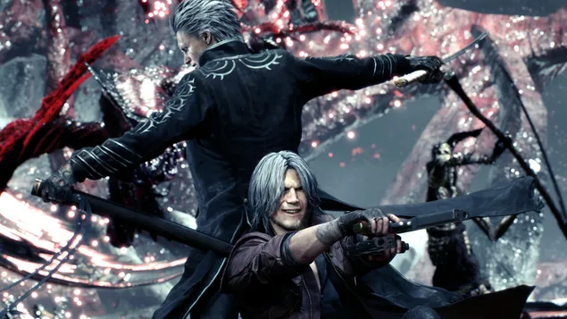 Vergil and Dante Devil May Cry 5 4K Wallpaper #223