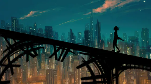 jembatan rusak kota gelap unduhan