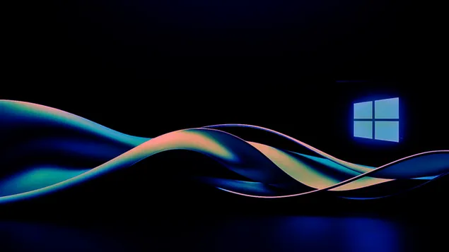 song truu tuong tuong lai toi voi logo windows phat sang tai xuong