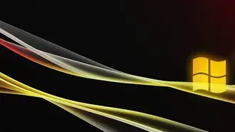 다크 골드 Windows 11 데스크탑 배경 V2 4K 배경화면