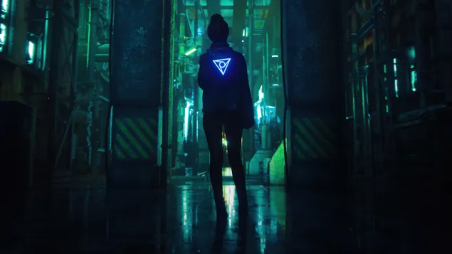 Páipéar balla Oíche dorcha : liom féin4K