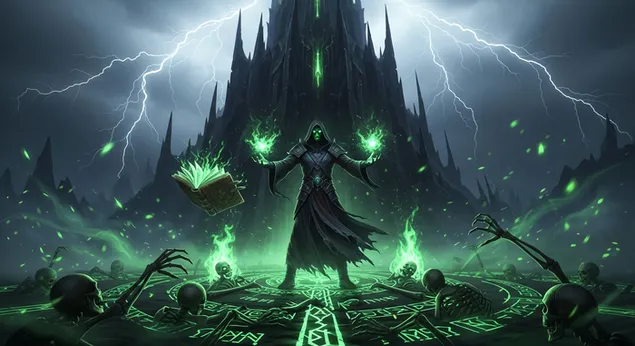 eodumyi mabeobsaga nogsaeg mabeobeul puleo, wihyeobjeogin yosaewa pogpunguga cigo beongaega cineun haneul araeeseo bicnaneun run weoneseo haegoleul bulreonaebnida. daunrodeu