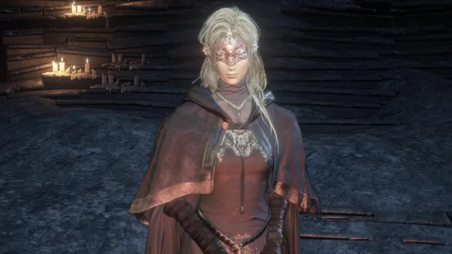 Donkere zielen iii, brandweerman 4K achtergrond