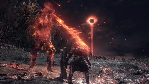 Donkere zielen iii 4K achtergrond