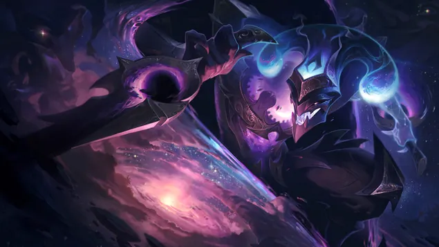 dark star 'shaco' splash art - league of legends (lol) indir