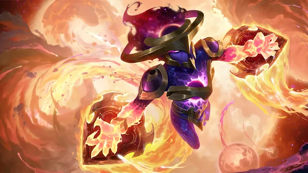 Dark Star 'Shyvana' - League of Legends [LOL] 4K sfondo