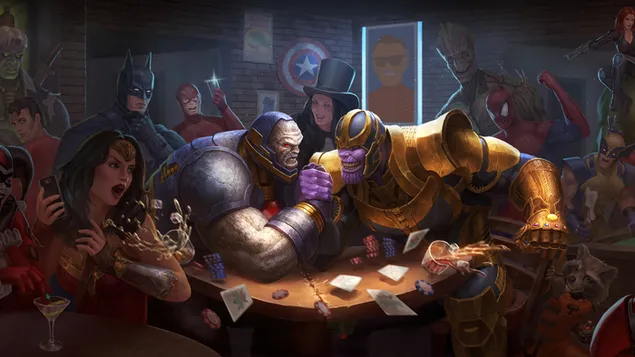 Darkseid contra Thanos