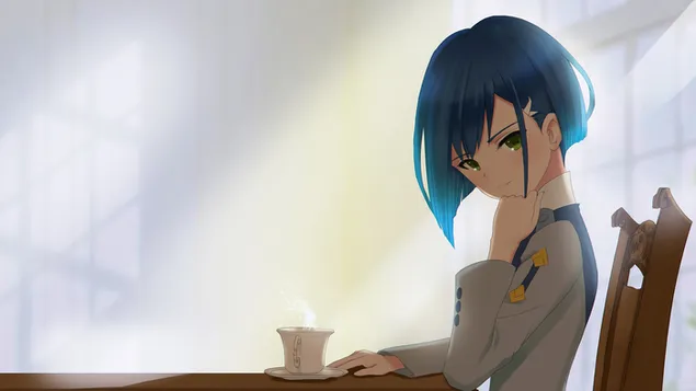 Taustakuva DARLING FRANXXissa - Ichigo 015 4K